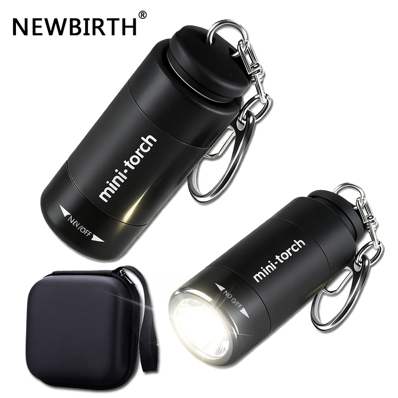 Outdoor Lighting House - ไฟฉายพวงกุญแจ LED ชาร์จ USB ได้ แสงสว่างแรง