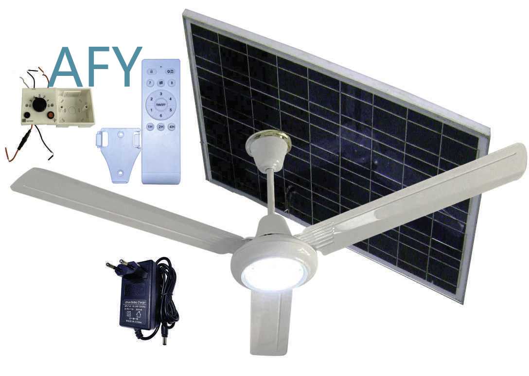 พัดลมโซลาร์ ACDC 56 12V สำหรับ - Outdoor Lighting Warehouse บทวิจารณ์และราคา