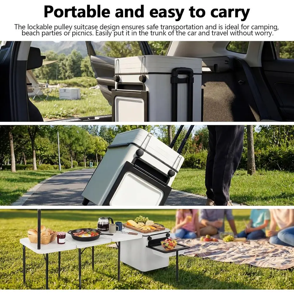 สถานีครัวพับได้แบบพกพาพร้อมล้อ - Outdoor Lighting Pole บทวิจารณ์และราคา