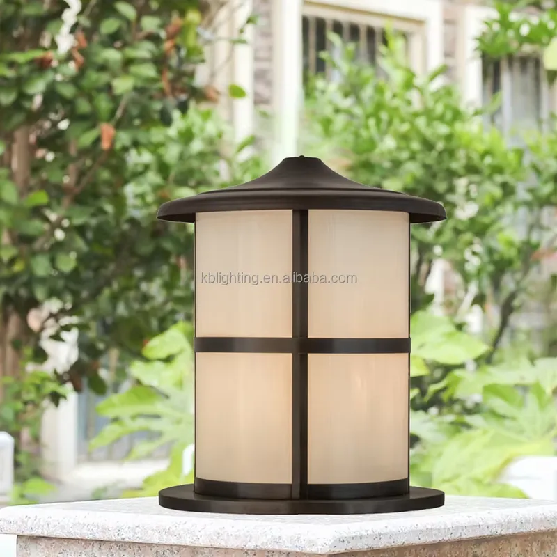 โคมไฟเสาไฟประตูกลางแจ้ง กันน้ำ - Outdoor Lighting And Landscape บทวิจารณ์และราคา