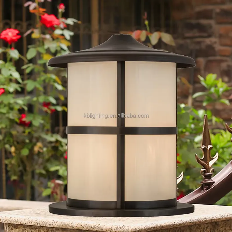 โคมไฟเสาไฟประตูกลางแจ้ง กันน้ำ - Outdoor Lighting And Landscape บทวิจารณ์และราคา
