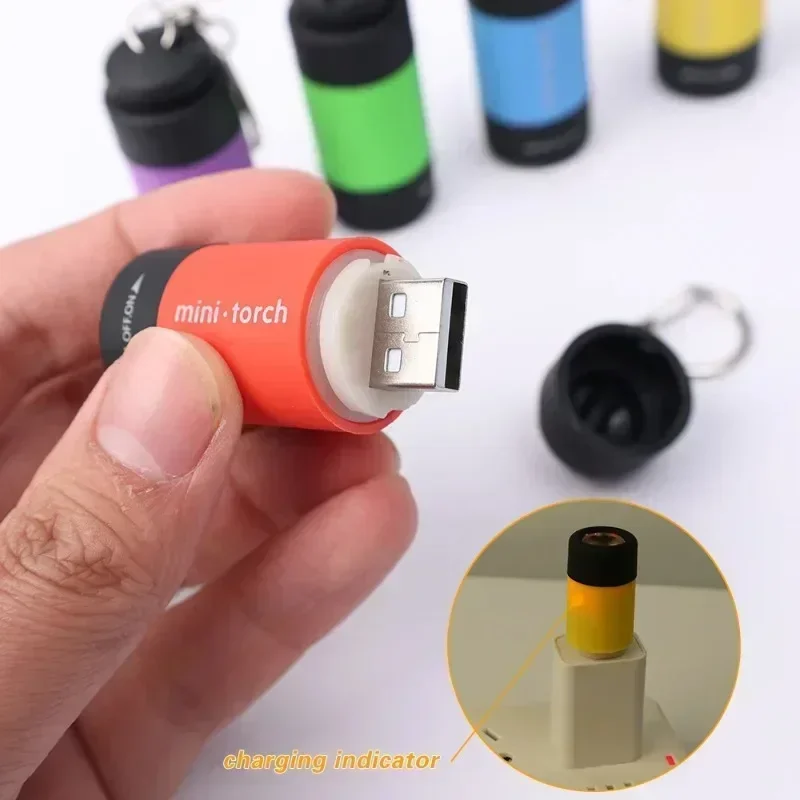 ไฟฉายพวงกุญแจ LED ชาร์จ USB ได - Outdoor Lighting House บทวิจารณ์และราคา