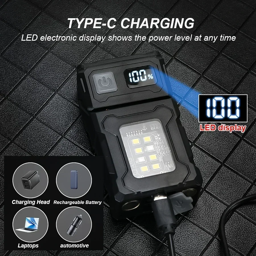 ไฟฉายพกพา LED แบบชาร์จไฟได้ขนา - Outdoor Lighting House บทวิจารณ์และราคา