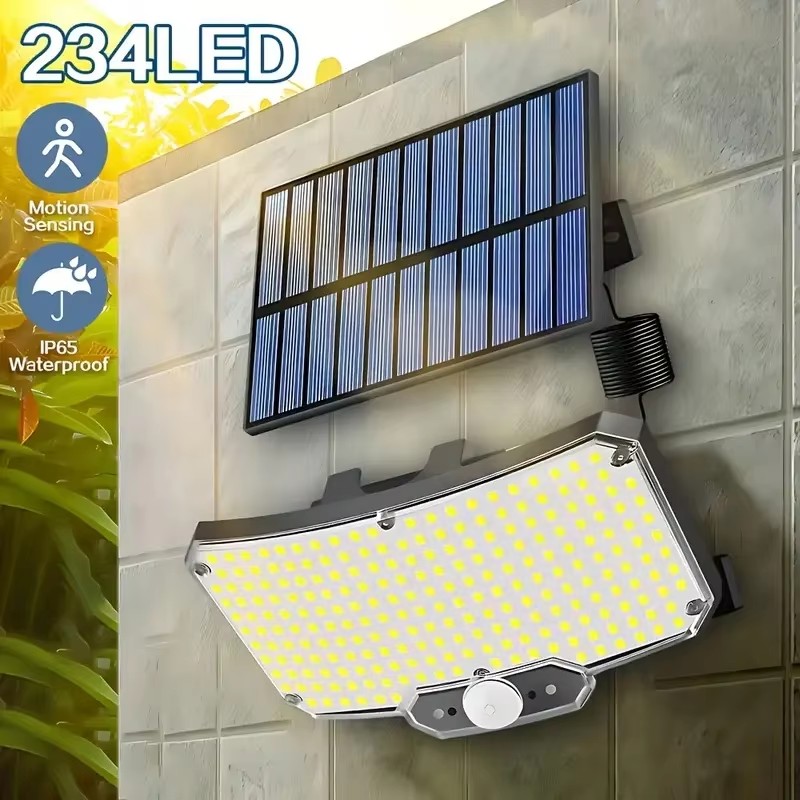 234LED ไฟพลังงานแสงอาทิตย์กลาง - Outdoor Lighting Waterproof บทวิจารณ์และราคา