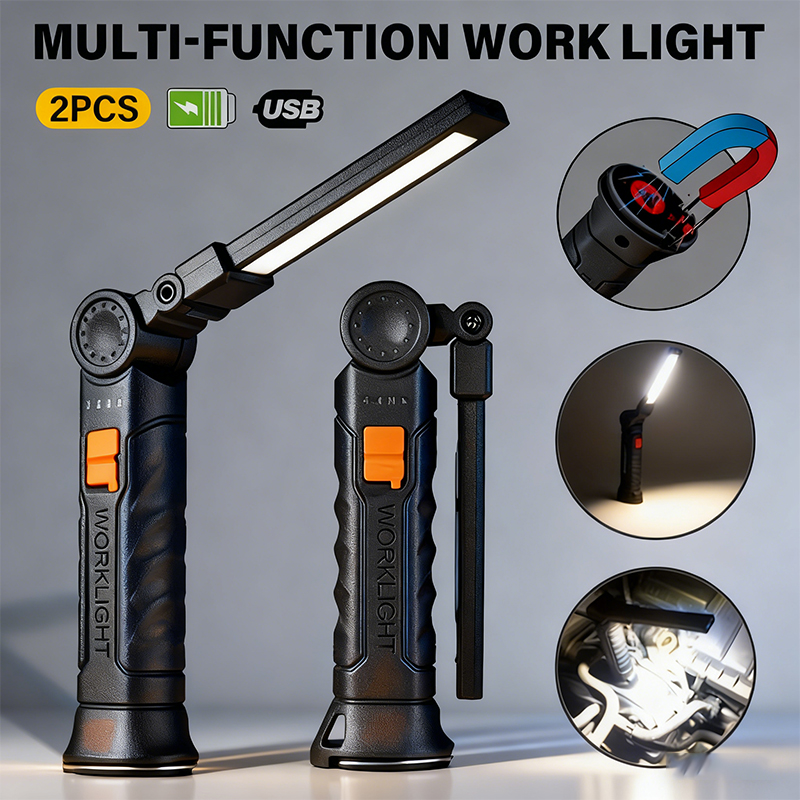 ไฟฉาย LED แบบพกพา COB ชาร์จไฟผ - Outdoor Lighting House บทวิจารณ์และราคา