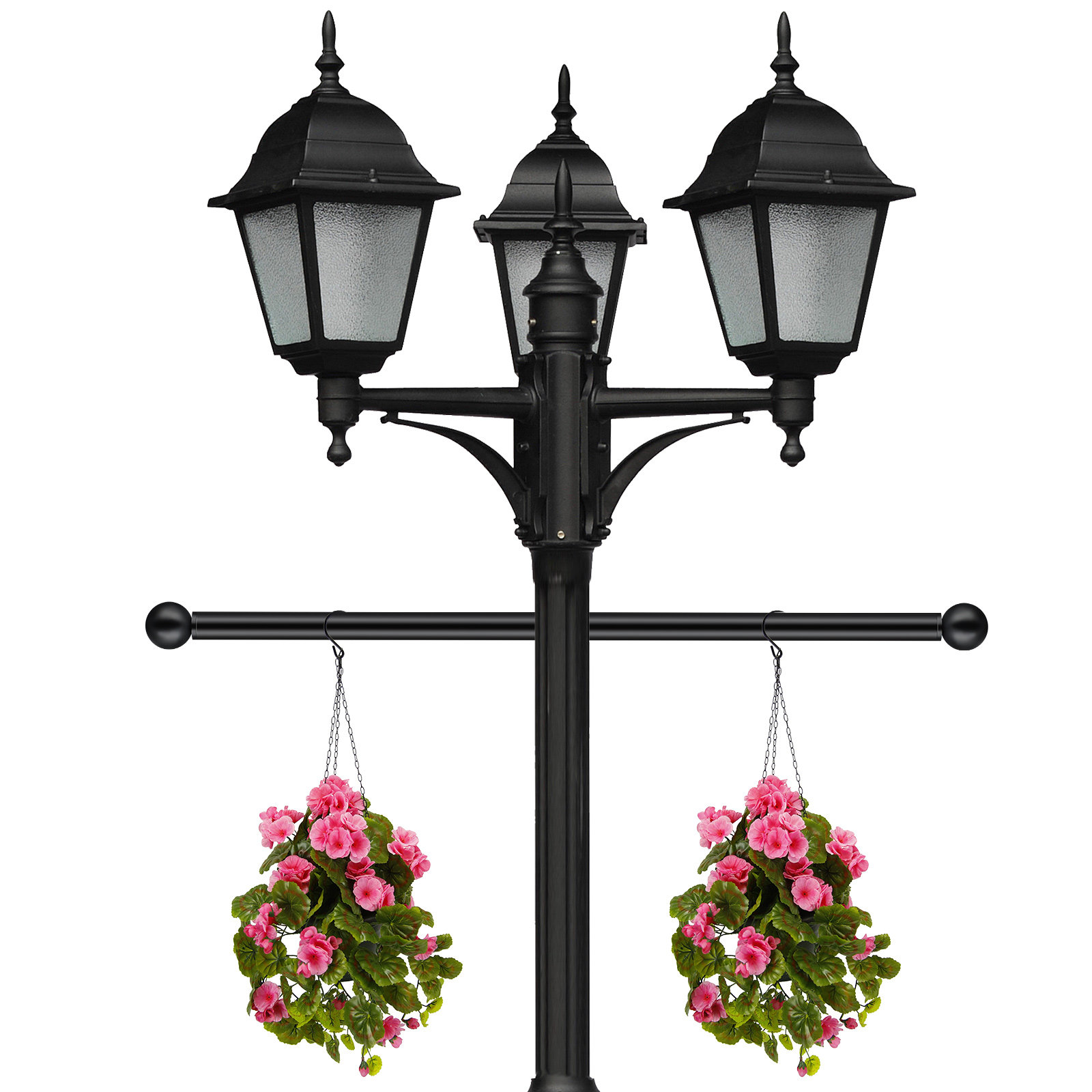 เสาไฟกลางแจ้งพร้อมที่พักบันได  - Outdoor Lighting Pole บทวิจารณ์และราคา