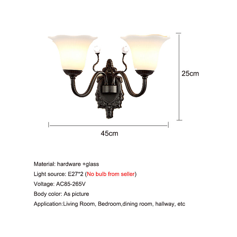 โคมไฟติดผนังสไตล์อเมริกันเรโทร - Outdoor Lighting Restaurant บทวิจารณ์และราคา