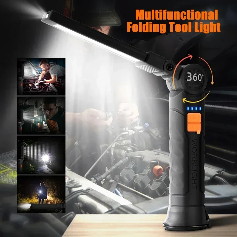 ไฟฉาย LED แบบชาร์จไฟได้พร้อมแม - Outdoor Lighting House บทวิจารณ์และราคา
