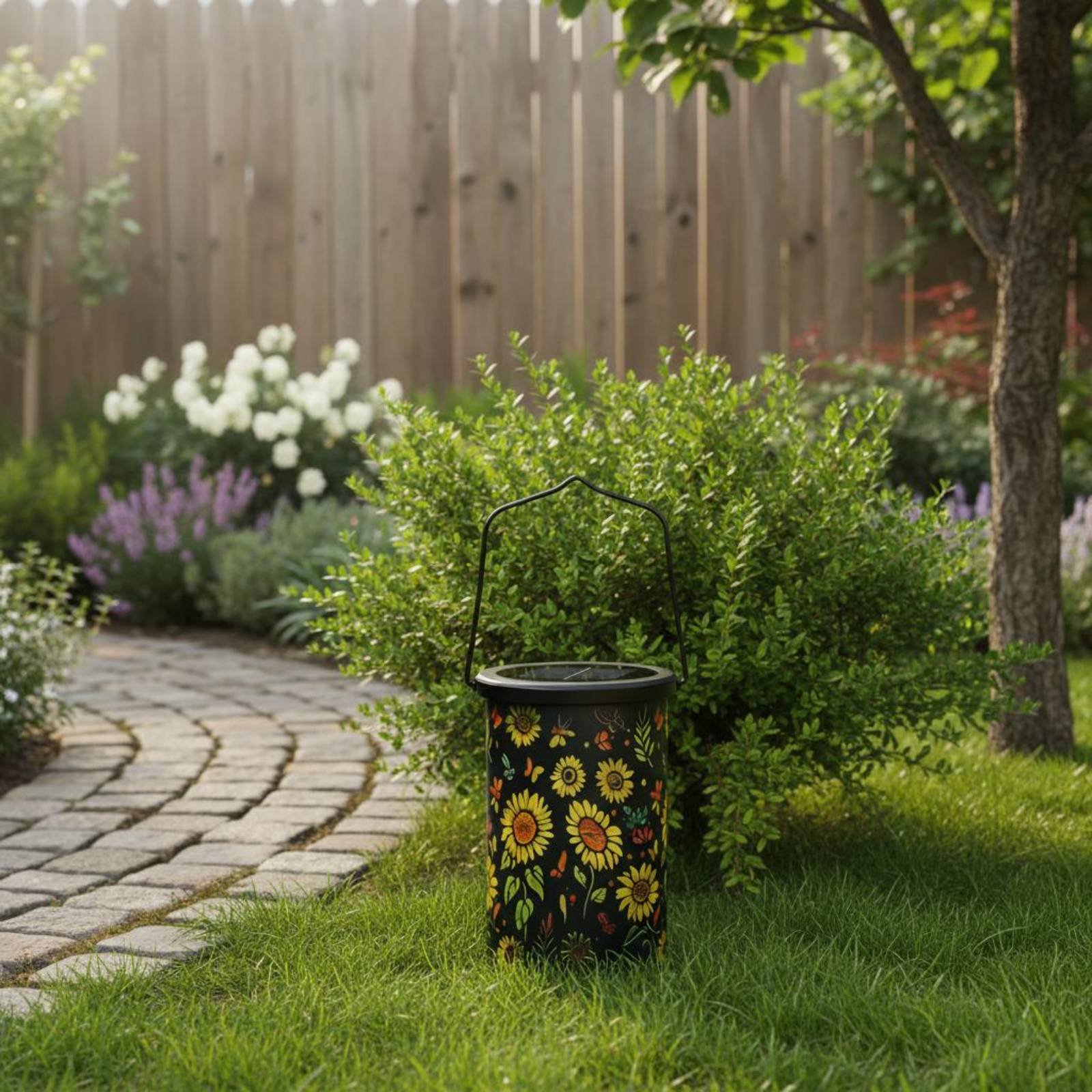 โคมไฟลายดอกไม้ ดีไซน์วินเทจ โค - Outdoor Lighting And Landscape บทวิจารณ์และราคา