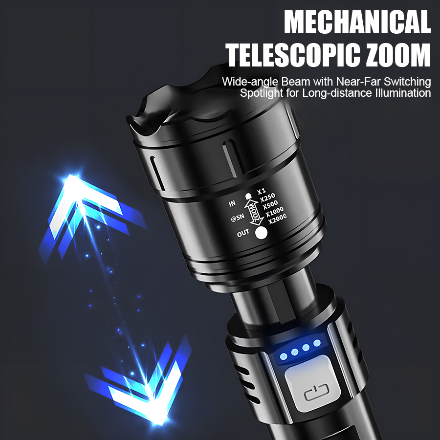 ไฟฉาย LED พลังงานสูง P50 แบบชา - Outdoor Lighting House บทวิจารณ์และราคา