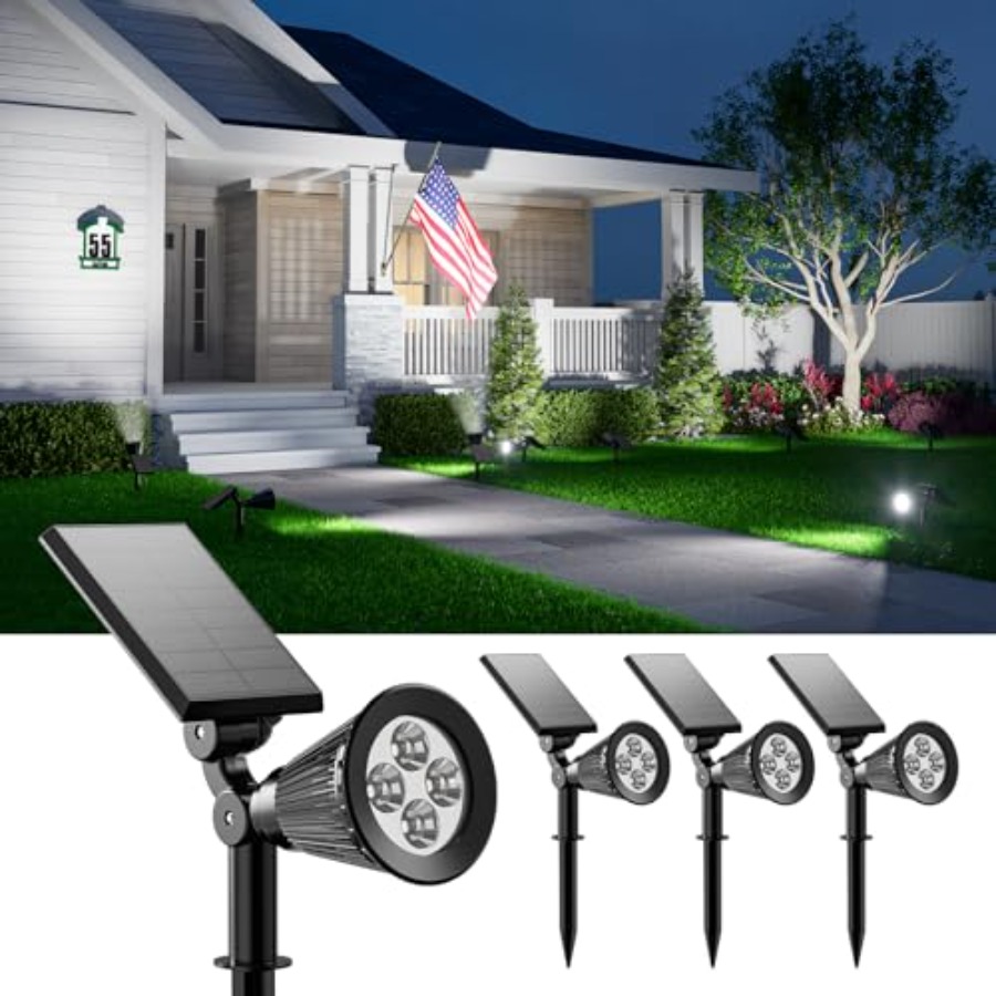 ไฟสปอร์ตไลท์พลังงานแสงอาทิตย์ส - Outdoor Lighting And Landscape บทวิจารณ์และราคา