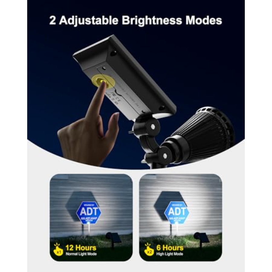 ไฟสปอร์ตไลท์พลังงานแสงอาทิตย์ส - Outdoor Lighting And Landscape บทวิจารณ์และราคา
