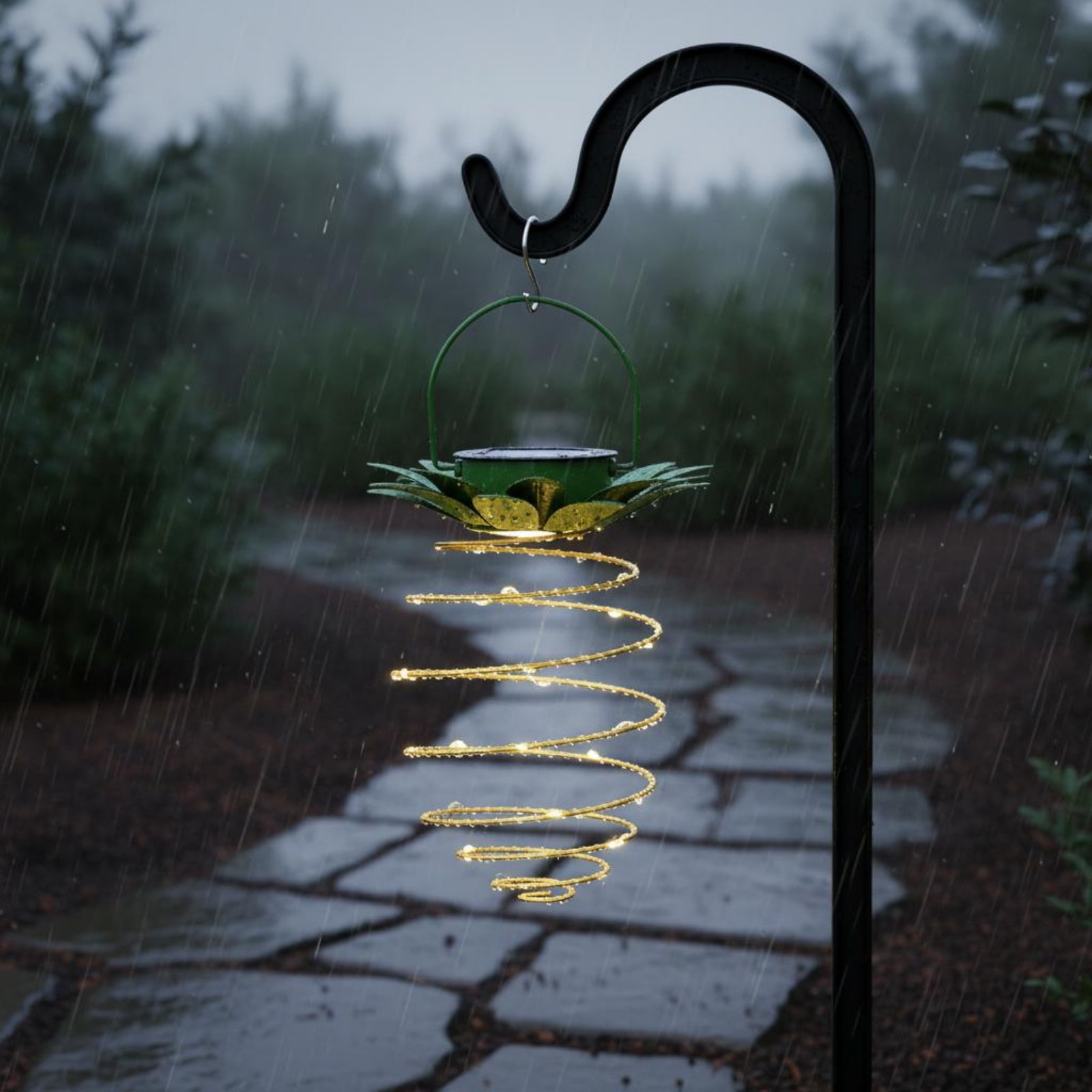 โคมไฟพลังงานแสงอาทิตย์รูปสับปะ - Outdoor Lighting And Landscape บทวิจารณ์และราคา