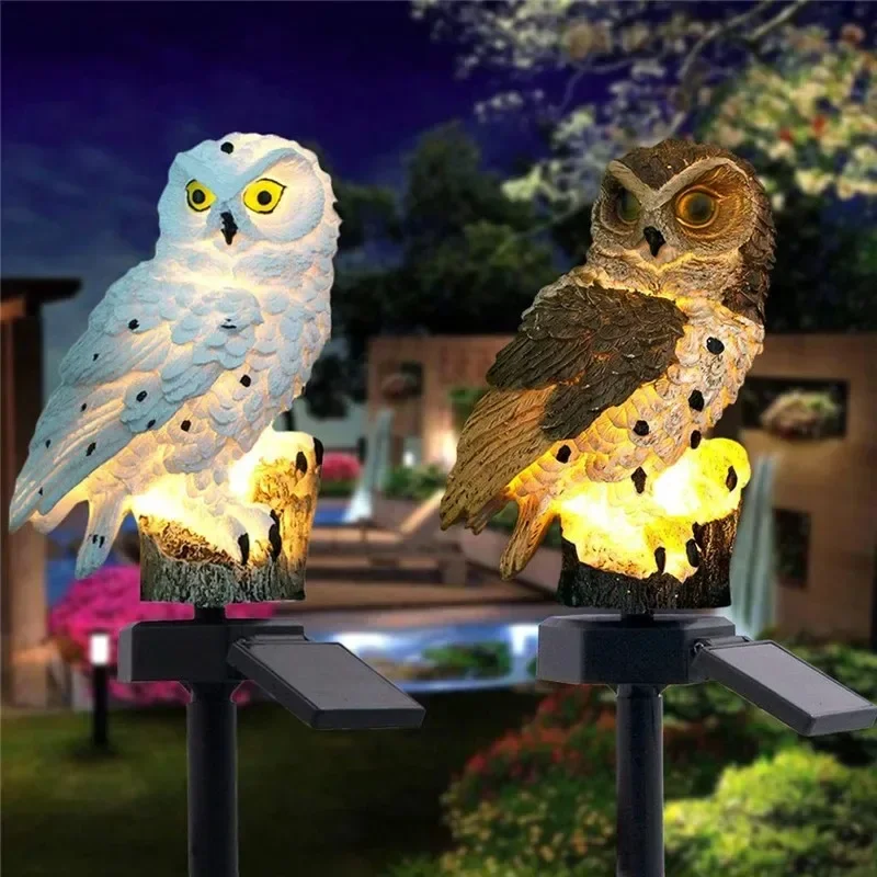 ไฟสวนรูปนกฮูกพลังงานแสงอาทิตย์ - Outdoor Lighting House บทวิจารณ์และราคา