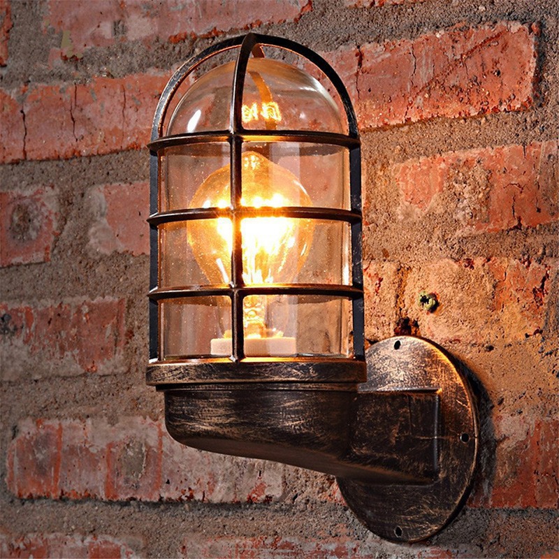 โคมไฟติดผนังสไตล์วินเทจลอฟท์ แ - Outdoor Lighting Restaurant บทวิจารณ์และราคา