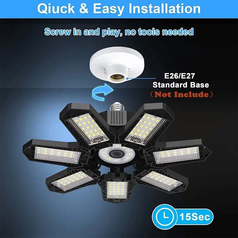 แผงที่เปลี่ยนรูปได้ LED ไฟโรงร - Outdoor Lighting Warehouse บทวิจารณ์และราคา