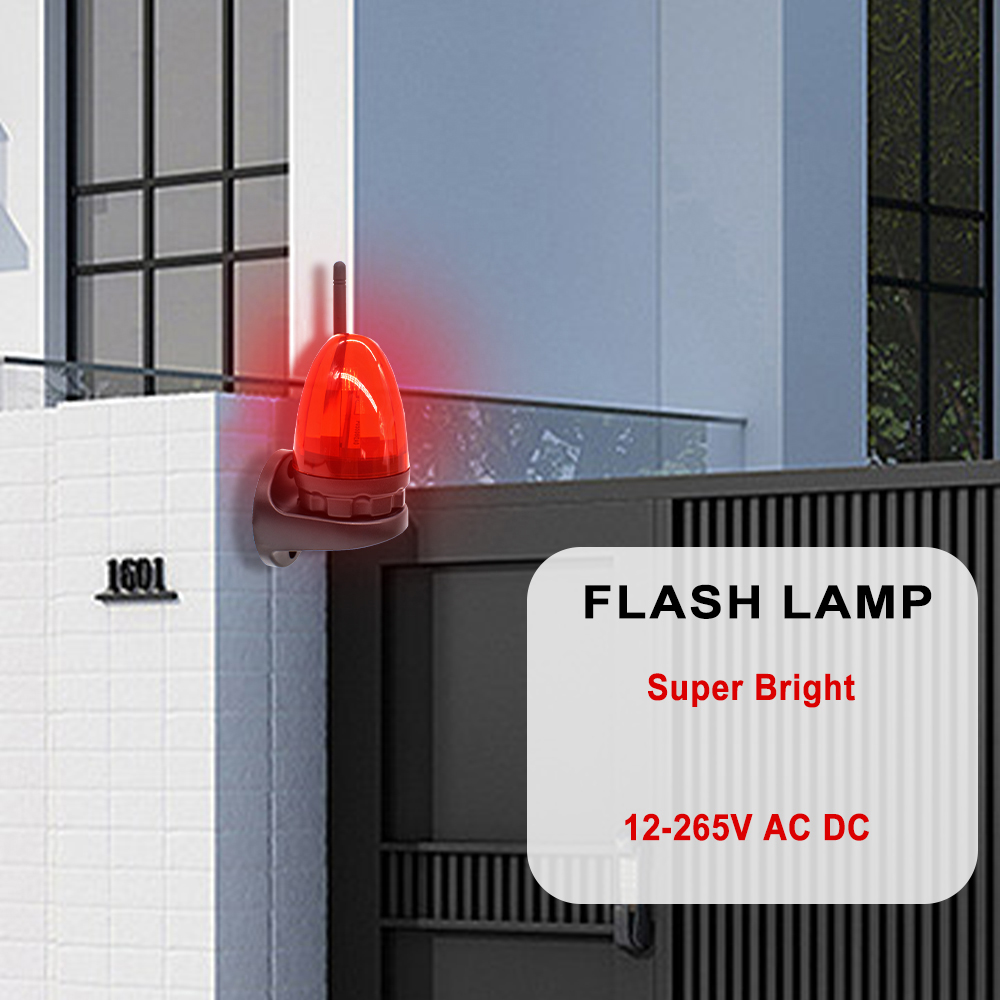 ไฟเตือนเปิดประตูโรงรถ ไฟกระพริ - Outdoor Lighting Warehouse บทวิจารณ์และราคา