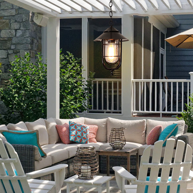 กลางแจ้งโคมไฟระย้า Vintage Lof - Outdoor Lighting Restaurant บทวิจารณ์และราคา