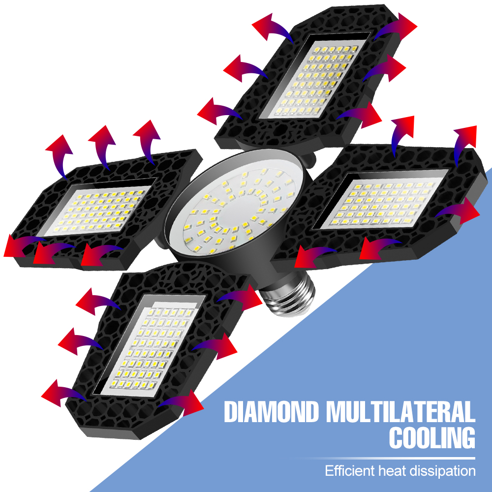 200W E27/E26 ไฟ LED โรงรถ High - Outdoor Lighting Warehouse บทวิจารณ์และราคา