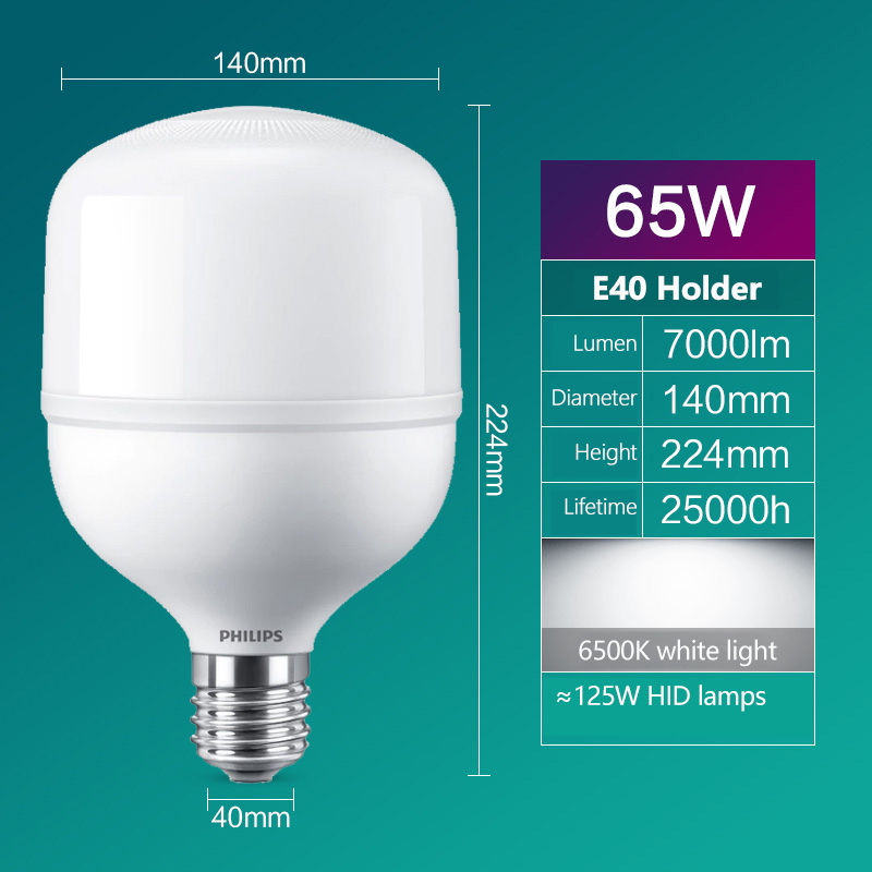 หลอดไฟ LED Philips T160 ขั้ว E - Outdoor Lighting Warehouse บทวิจารณ์และราคา