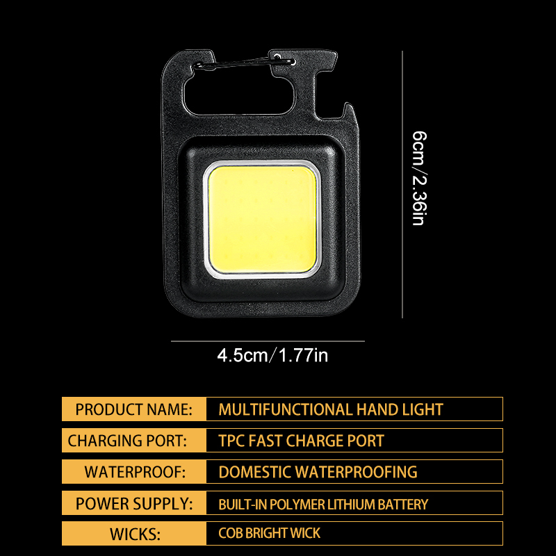 ไฟฉายพวงกุญแจ MINI COB สว่างพิ - Outdoor Lighting House บทวิจารณ์และราคา