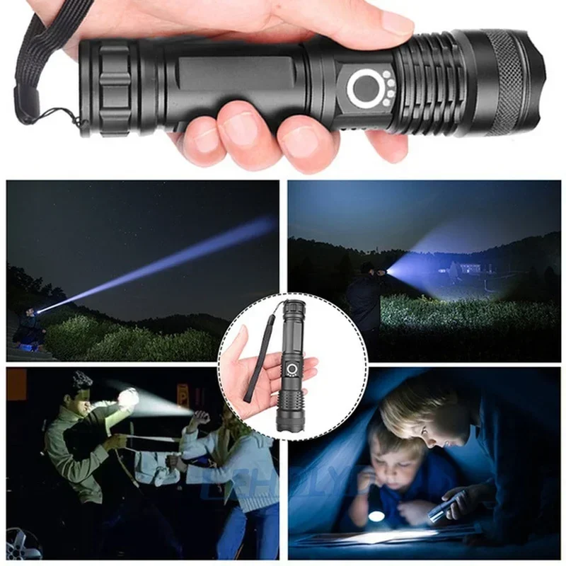 ไฟฉาย LED กำลังสูง XHP70 USB-C - Outdoor Lighting Beacon บทวิจารณ์และราคา